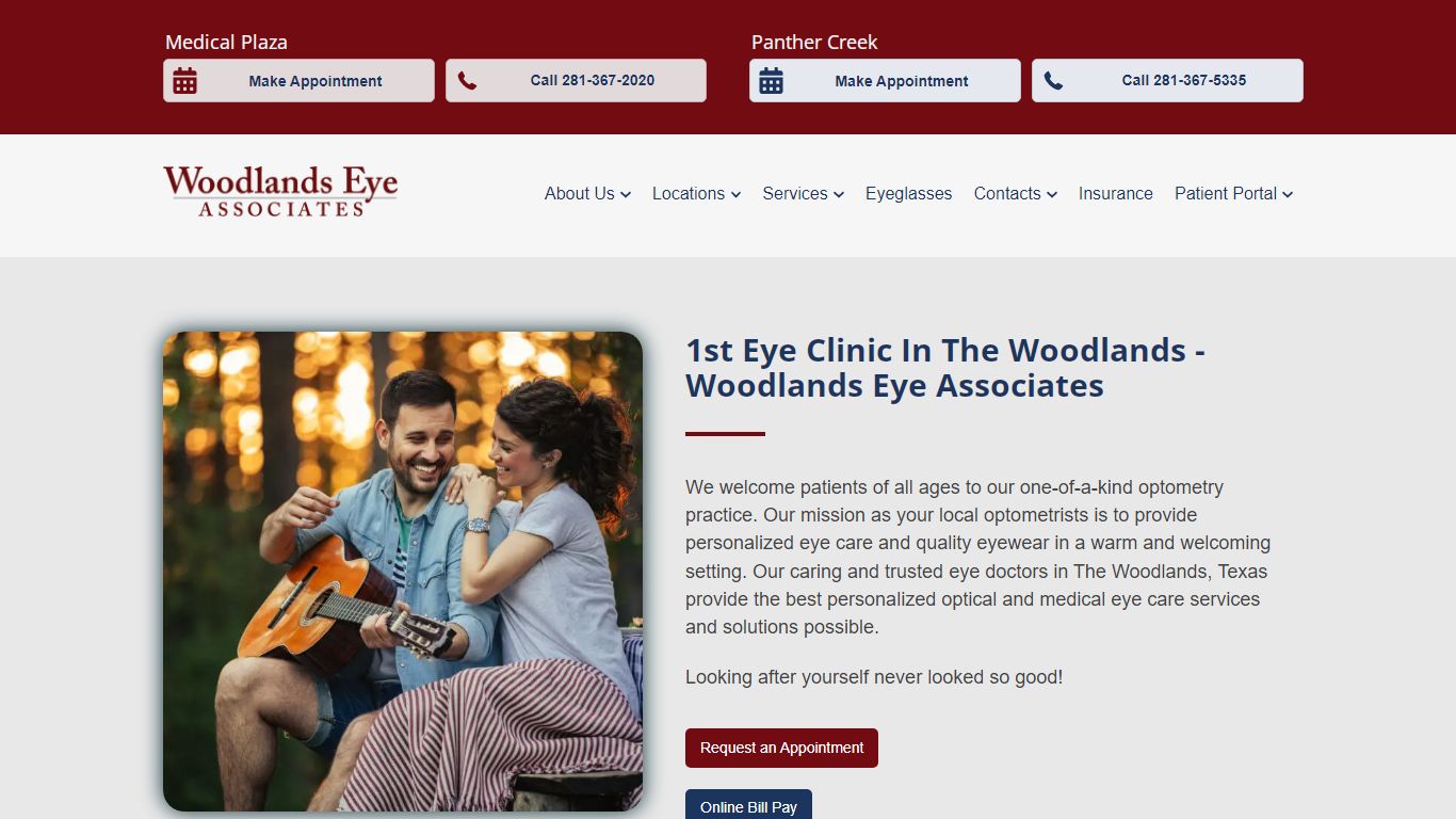 Woodlands Eye Associates | Pediatric and Adult Eye Care & Optical Services